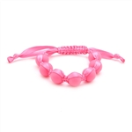 Chewbeads Cornelia Teething Bracelet  - Punchy Pink