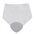 Cotton Drool Bib with waterproof lining and 100% Silicone Teether. No bpa, phthalates, or lead. Stylish and Functional.