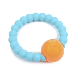 Chewbeads 100% Silicone Ring with Rattle