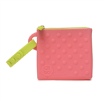 100% Silicone Pouch.  Fits up to 2 pacifiers, or keys, credit cards, and more.